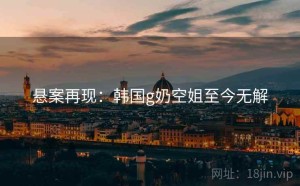 悬案再现：韩国g奶空姐至今无解