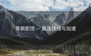 青枫影馆 — 直连快线与加速