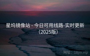 星坞镜像站 - 今日可用线路-实时更新（2025版）