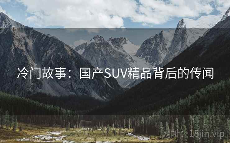 冷门故事:国产SUV精品背后的传闻 冷门故事:国产SUV精品背后的传闻